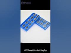 Ένθετο CNC καρβιδίου με τσιμέντο #factory #cnc #manufacturing