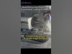 End Mill Manufacturing Process #factory #manufacturing #cnc