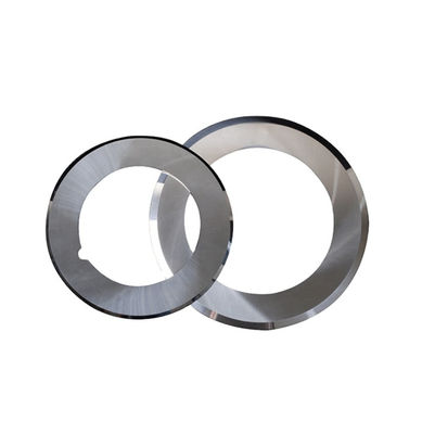 Τσιμενταρισμένο φύλλο μετάλλων καρβιδίου που κουρεύει το κυκλικό σκίζοντας μαχαίρι για τη βιομηχανία μπαταριών