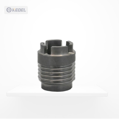 Υψηλή σκληρότητα 93,0 HRA Μαύρο κράμα YG8 Tungsten Carbide Nozzle 7.14mm Διαμέτρου πόρων για PDC Bits