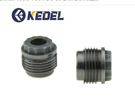 Τσιμενταρισμένο νήμα ακροφύσιο ISO9001 κομματιών τρυπανιών πετρελαίου εργαλείων YG8 PDC καρβιδίου