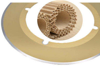 0.1mm6.0mm ζαρωμένη σκληρότητα μαχαιριών HRC40-68 σχισμής εγγράφου κυκλική