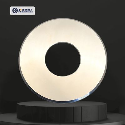 Μαχαίρι κοπής φύλλων με τσιμεντοποιημένο καρβίδιο βολφραμίου, στρογγυλή λεπίδα, μαχαίρια κοπής χάλκινων και αλουμινένιων φύλλων, βιομηχανική λεπίδα