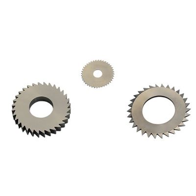 Μικρό πριονιστικό σπαθί Υποστήριξη Προσαρμογή Σιμεντοποιημένο Tungsten Carbide κυκλική λεπίδα κοπής για το κόψιμο μετάλλου