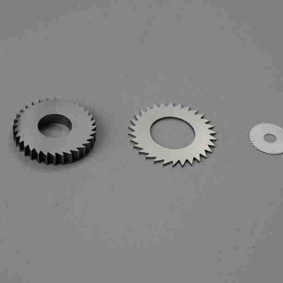 Στρογγυλή λεπίδα κυκλικού πριονιού από τσιμεντοποιημένο καρβίδιο βολφραμίου για μηχανές κοπής μετάλλων, υποστήριξη προσαρμογής βάσει σχεδίου