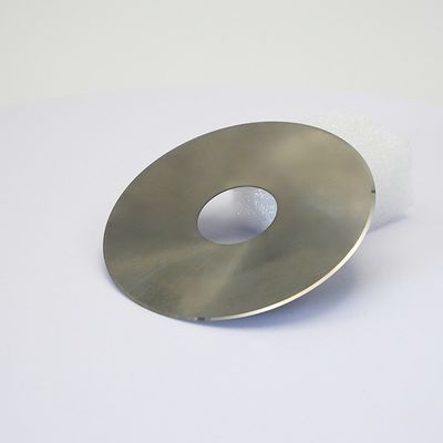 Κατασκευασμένο από τον κατασκευαστή προσαρμοσμένο βιομηχανικό λεπίδι από σκληρό καρβίδιο για μηχανή κατασκευής πούρων, στρογγυλό κόψιμο καπνού, κυκλικό μαχαίρι καπνού