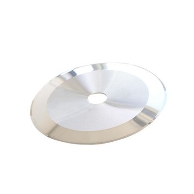 Προσαρμοσμένες λεπίδες κυκλικής κοπής από κράμα καρβιδίου βολφραμίου υψηλής ποιότητας για κοπή σωλήνων χαρτιού ταινίας, υψηλής αντοχής στη φθορά YG8 YG9C