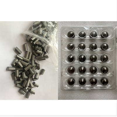 YG8 YG9 YG11 Κατηγορία Custom Cemented Tungsten Carbide Alloy κυλινδρικά ριγέ δόντια για πετρέλαιο και φυσικό αέριο βιομηχανία πετρελαίου τρυπάνι