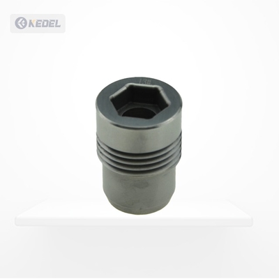 12.7mm διάμετρος πόρων YG8 Tungsten Carbide ακροφύσιο για PDC Bits με A02 πορώς και μαύρο χρώμα
