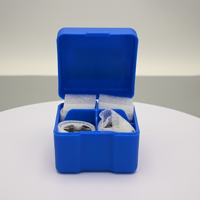 12.7mm διάμετρος πόρων YG8 Tungsten Carbide ακροφύσιο για PDC Bits με A02 πορώς και μαύρο χρώμα