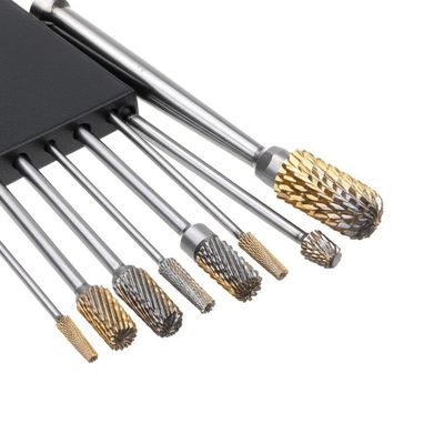 Εύκαμπτος άξονας πολύ 1/4 κνημών καθορισμένος περιστροφικός τύπος σαλιασμάτων Φ Sf καρβιδίου περιστροφικός