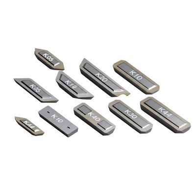 Συγκολλημένες καρβίδιο άκρες βολφραμίου K05 K10 K20 K30 K40 για το πριόνι πολυ-λεπίδων