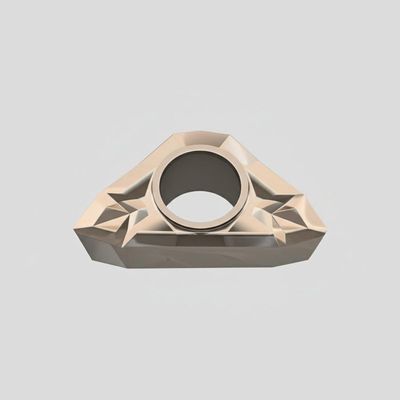 Ένθετα καρβιδίου βολφραμίου εργαλείων στροφής μετάλλων TNMG 160404 για τον τόρνο