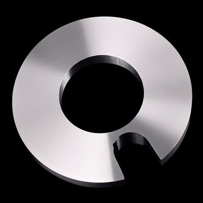 Στρογγυλό μαχαίρι κοπής με αυλάκι θέσης για κοπή μπαταριών Τμήματα μπαταριών βιομηχανικές λεπίδες για τη βιομηχανία μπαταριών