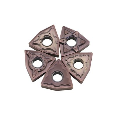 Υψηλής απόδοσης WNMG CNC Insert με επικάλυψη PVD για επεξεργασία ακριβείας στην ηλεκτρονική βιομηχανία