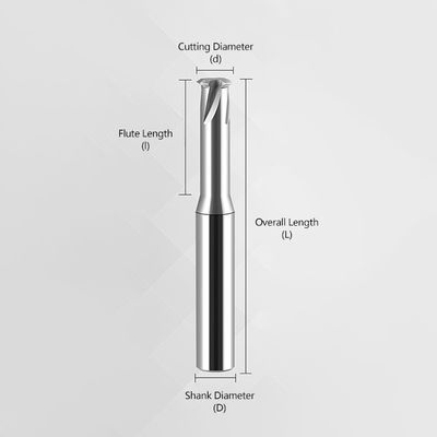 Μονόχοιρο κοπτικό με μονόδοντο σχεδιασμό για M2, M3, M4, M6 Νήματα από χαλκό, κραματοποιημένο χάλυβα, συνηθισμένο χάλυβα, χυτοσίδηρο