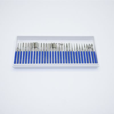 30 Διαφορετικά σχήματα υψηλής ακρίβειας υψηλής σκληρότητας Carbide Rotary Burr Tungsten Carbide Burr Set