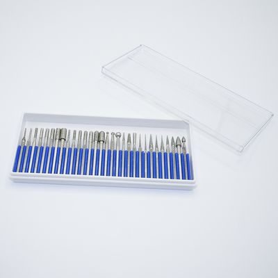 30 Διαφορετικά σχήματα υψηλής ακρίβειας υψηλής σκληρότητας Carbide Rotary Burr Tungsten Carbide Burr Set