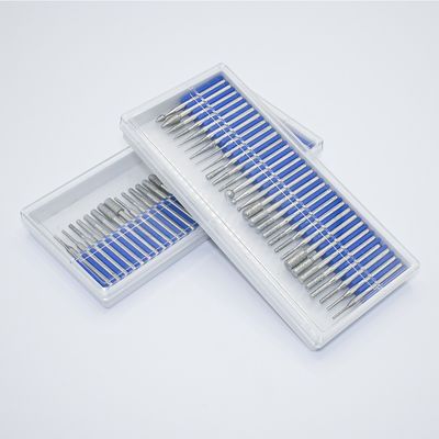 10 κομμάτια φωτεινής μη επικαλυμμένης τροχιάς καρβιδίου βολφραμίου για ανοξείδωτο χάλυβα με 1/8 "3mm σκελετό