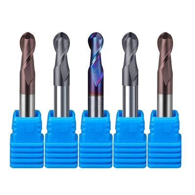 Μύλος 200mm 6 Hrc 55 στρογγυλά R3 4 φλάουτο Hrc 45 τελών αλουμινίου καρβιδίου χάλυβα βολφραμίου