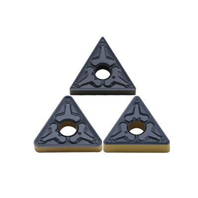 Ένθετα καρβιδίου βολφραμίου εργαλείων στροφής μετάλλων TNMG 160404 για τον τόρνο