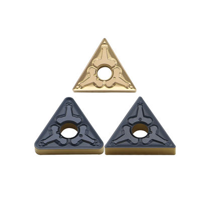 Ένθετα καρβιδίου βολφραμίου εργαλείων στροφής μετάλλων TNMG 160404 για τον τόρνο