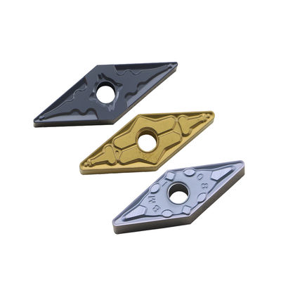Γρήγορα ένθετα καρβιδίου στροφής κοπής VNMG1604 CNC εξωτερικά για την κατεργασία χάλυβα